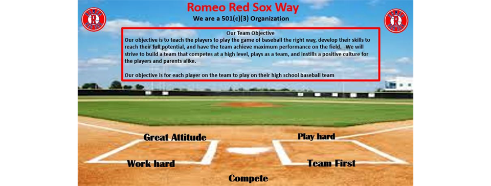 The Romeo Red Sox Way
